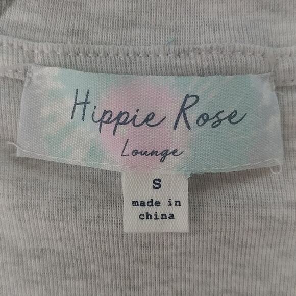 Hippie Rose Lounge Star Print Shirt Size S - Picture 4 of 7